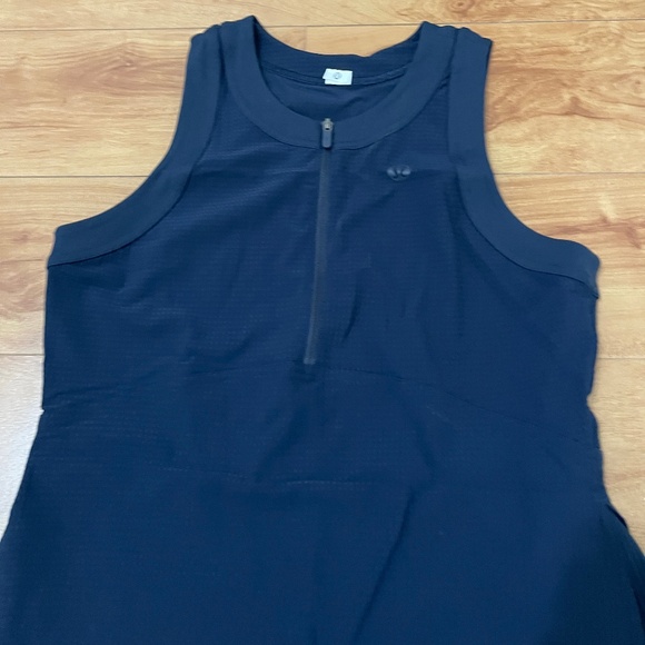 Lululemon Women Tennis Dress Pleated Dark Blue Sz 6 New without Tag - Picture 3 of 6